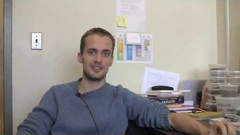 EAPS in Brief: Geology graduate student Michael Eddy