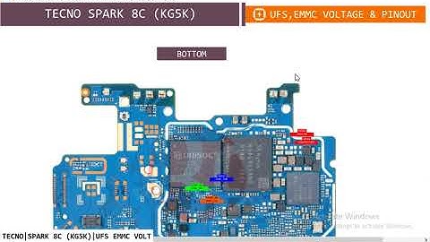 TECNO SPARK 8C KG5K ISP PinOut