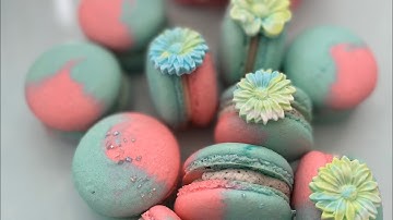 Two Colors Macarons #macaron