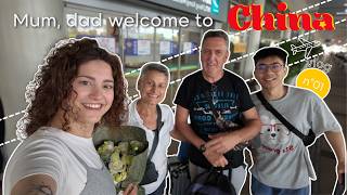 Full Mum, dad welcome to China - vlog 01 News