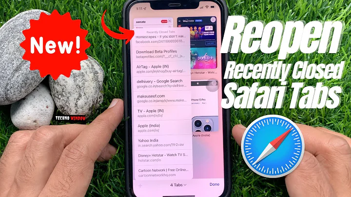 How to Reopen Recently Closed Safari Tabs on iPhone iOS 15