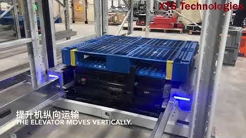 6 way shuttle for better faster efficiency ASRS system warehouse automation pallet in out solution