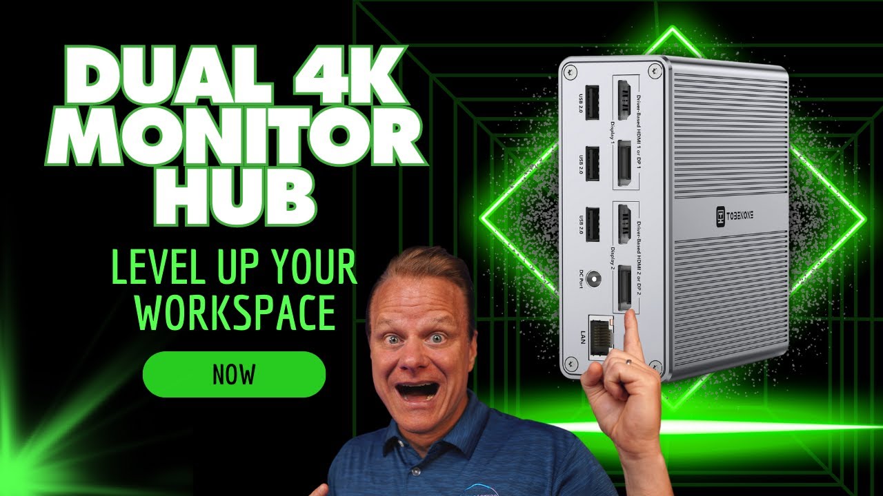 Building the Ultimate Workstation with the TOBENONE Docking Station - Epic Transformation!