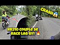 Apache rr310 se race lag gyi  almost crash  rr310 crash exhaust viral