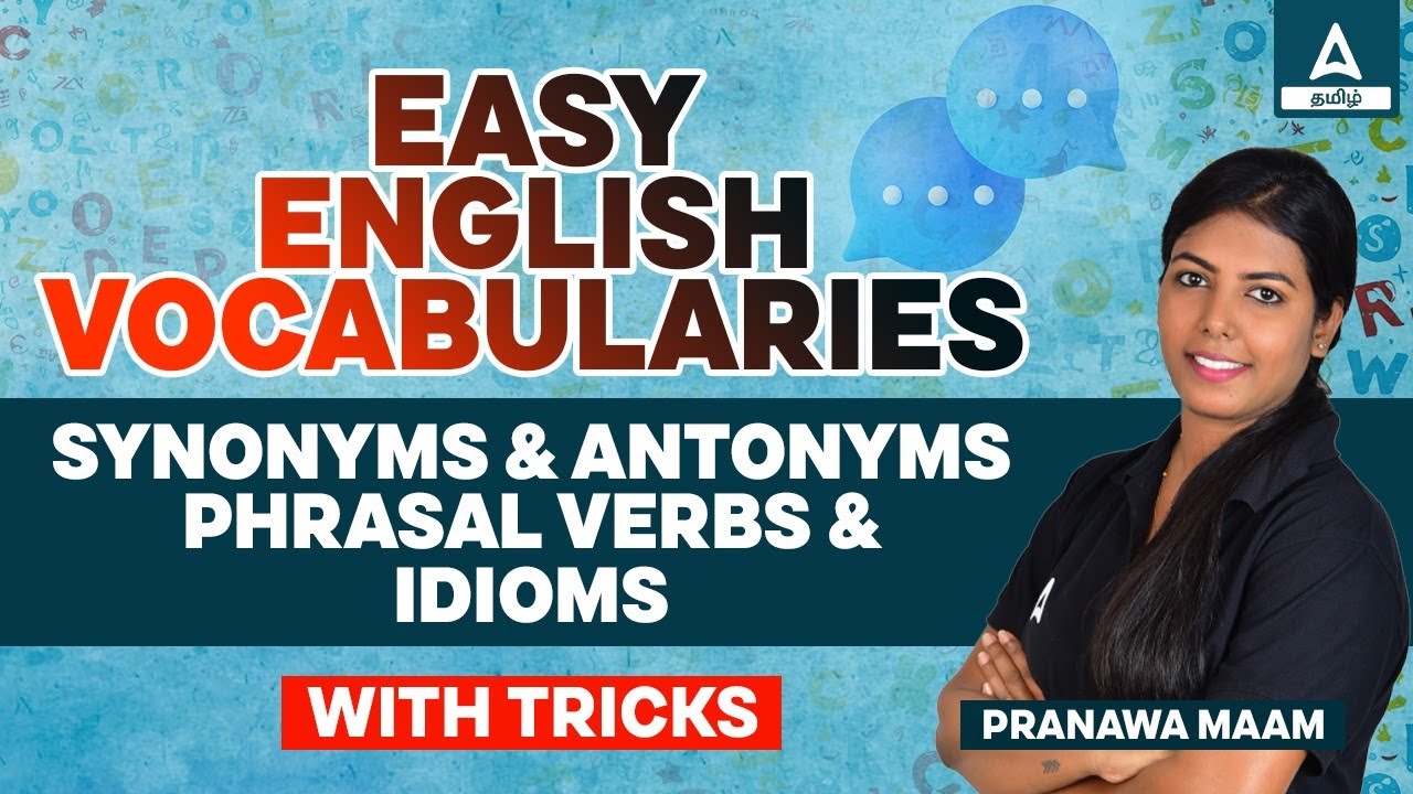 Complete English Vocabulary for All Competitive Exams | Vocab with ...