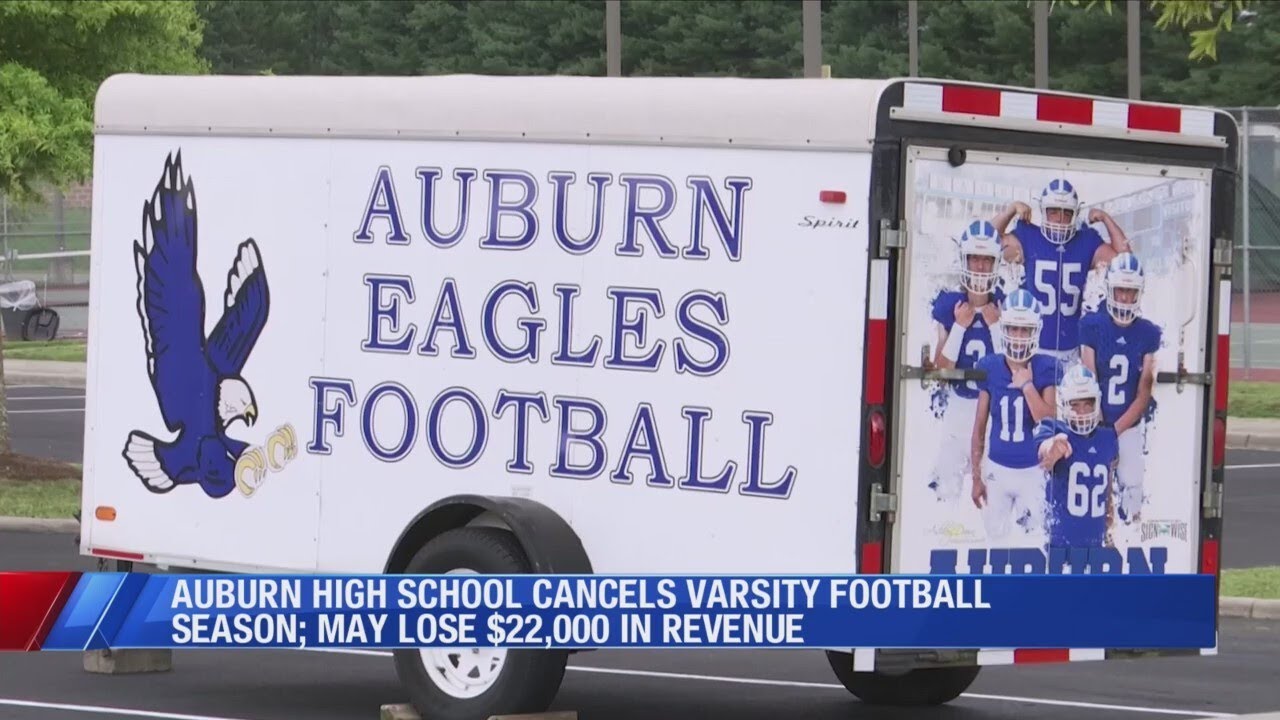 Auburn High School cancels varsity football season YouTube