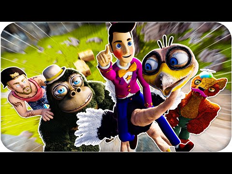 Willy's Wonderland Animatronics and their favorite YouTuber