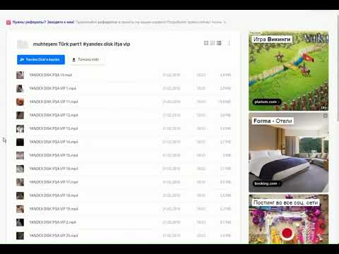 YANDEX DİSK ARŞİV/ TÜRBANLI VE DİĞER İFŞALAR LİNKLER AÇIKLAMADA