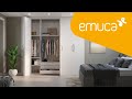 How to install folding doors in a wardrobe with the Twofold system – Emuca