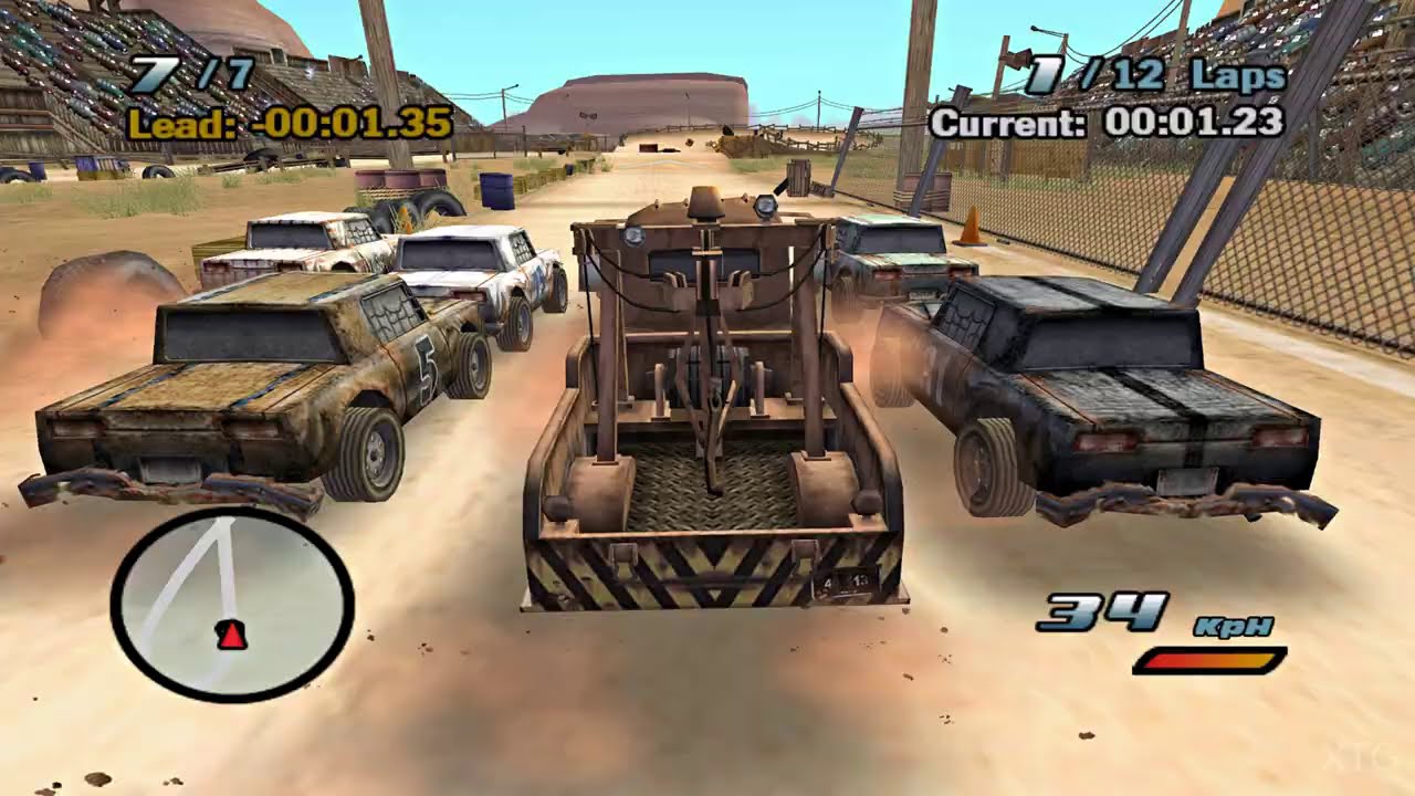 Cars Race-O-Rama  (PS2) Gameplay 