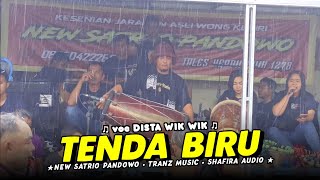 KANG CIPUT 1289 ‼️ TENDA BIRU voc DISTA WIK WIK Jaranan NEW SATRIO PANDOWO - SHAFIRA AUDIO.