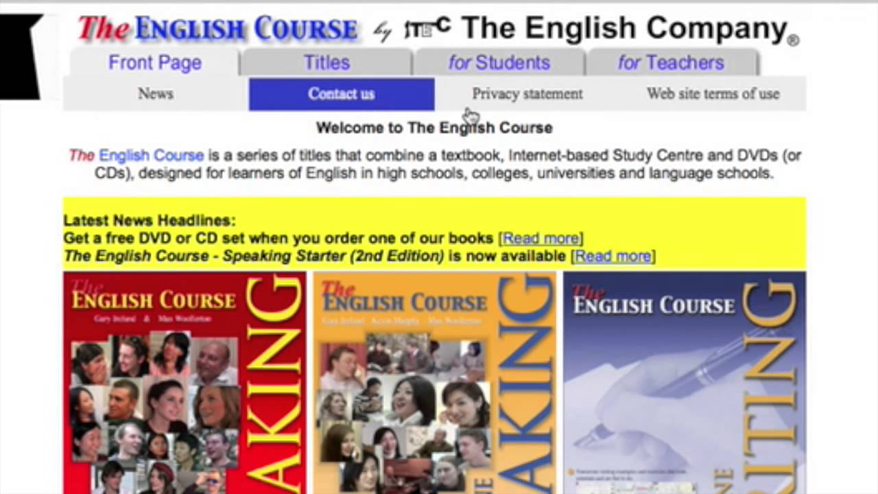 The English Course YouTube