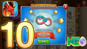 Dragon City: Gameplay Walkthrough Part 10 - Deja Vu Dragon (iOS, Android)