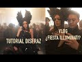 Termine en una fiesta ILLUMINATI y No se de que estoy disfrazada VLOG + TUTORIAL | Anna Sarelly