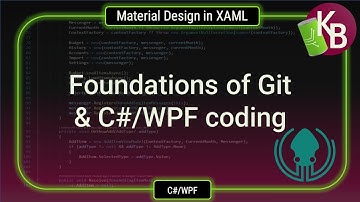 Foundations of Git - C#/WPF coding