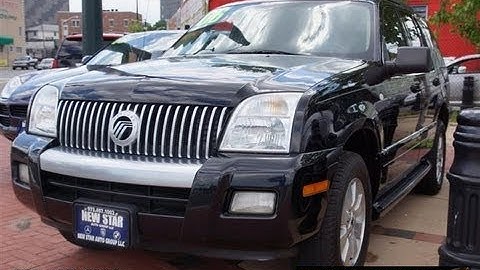 2006 Mercury Mountaineer 4 0 AWD
