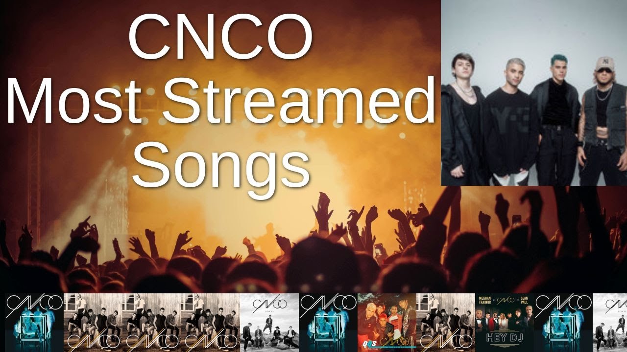 Most Streamed CNCO Songs on Spotify