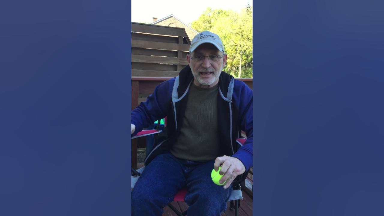 How to cut tennis balls in half YouTube