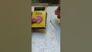 Crazy Experiment With Matchstick #e_bull_jet #shorts #yt