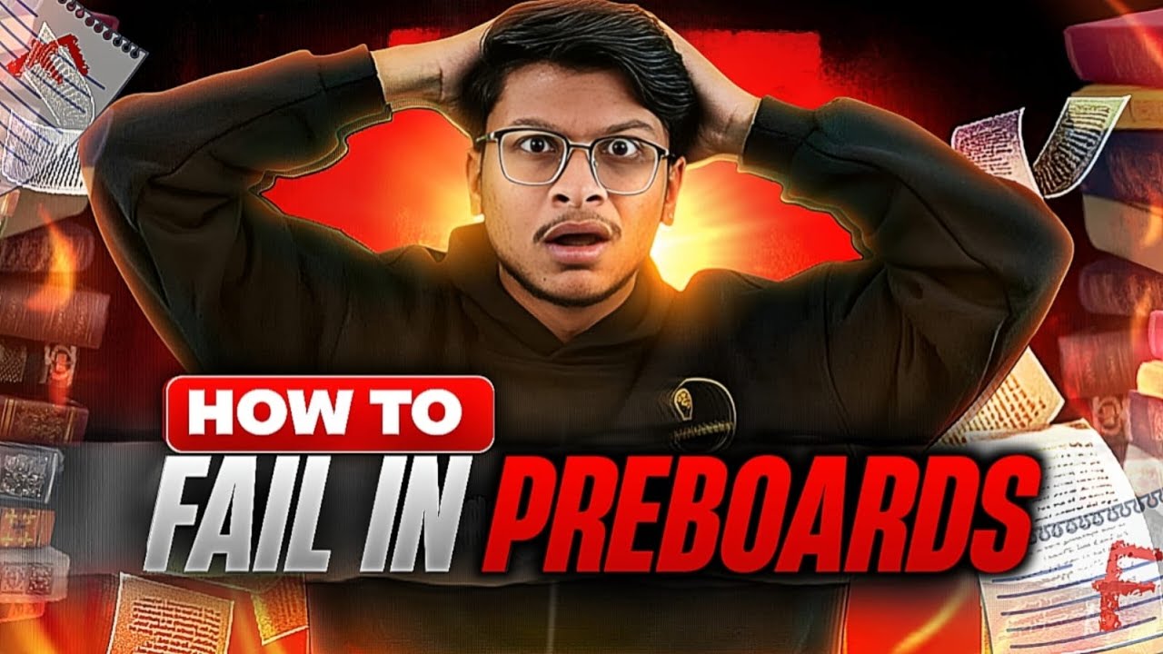 CBSE Warning⚠️ You will FAIL in Preboards! Class 10/12th Preboards Strategy🔥