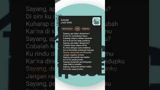 Download Lagu LIRIK LAGU SHAE-SAYANG MP3
