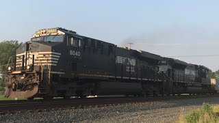 Chicago line During practice 3. Holland Ohio NS trains