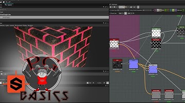 Substance Designer Basics - Output / Input Nodes, Brick Generator & Normal Nodes