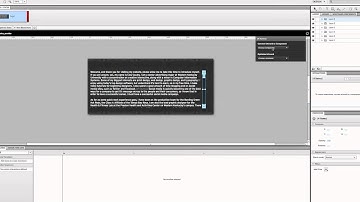Using Flash Catalyst and Illustrator to Create a Scrolling Text Box