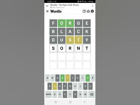Wordle game at DOSGames.com