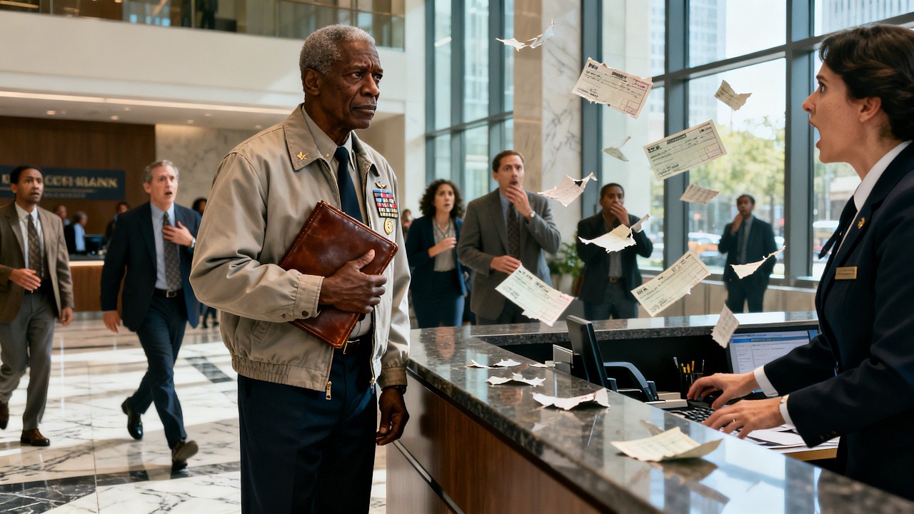 Банковский кассир уничтожил чек клиента — спустя несколько минут в банке воцарился хаос.