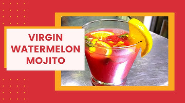 WATERMELON MOJITO (VIRGIN) | BY GEEKY CHEF.