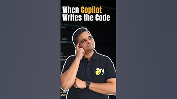When Copilot writes the code!  #humor #ytshorts #shorts #coding