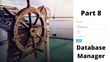 Voyager Database Manager | The Missing Laravel Admin Voyager | Admin Package | Part 8