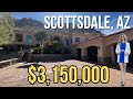 Tour an insane 32 m luxury arizona golf home  scottsdale real estate