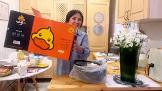 картинка: РЫБНЫЙ УЖИН ОТМЕНИЛА/ МОЯ НОВАЯ ПОМОЩНИЦА НА КУХНЕ/ КУПИЛА СПАРЖУ И ДРУГОЕ🥦