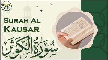 Surah Al-Kausar 108 ( سورة الكوثر ) Surah Kausar HD Arabic Text | Learn Quran Online #surahalkausar