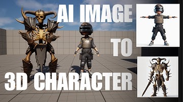 Turn AI Images into 3D Game Characters for FREE | Unreal Engine 5