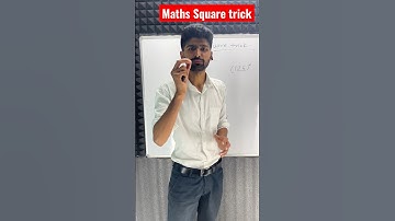 Maths square trick | solve square questions in 2 min #shorts #maths