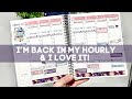 I&#39;m Back in my Hourly Planner! | Plan With Me
