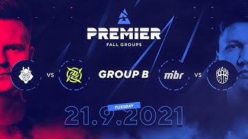 BLAST Premier Fall Groups: G2 vs. NIP, MIBR vs. BIG | Group B, Day 2