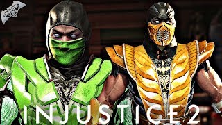 Injustice 2 Online - EPIC SCORPION AND REPTILE GEAR!