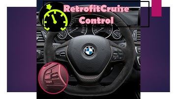 BMW F-SERIE CRUISE CONTROL RETROFIT EN CODERING!!! EENVOUDIGE & SNELLE UPGRADE
