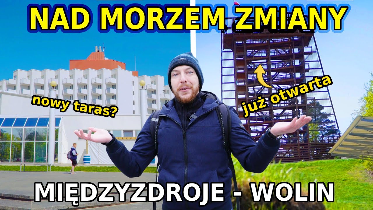 Zwiedzamy MIĘDZYZDROJE i WOLIN poza sezonem - co tu odwiedzić?