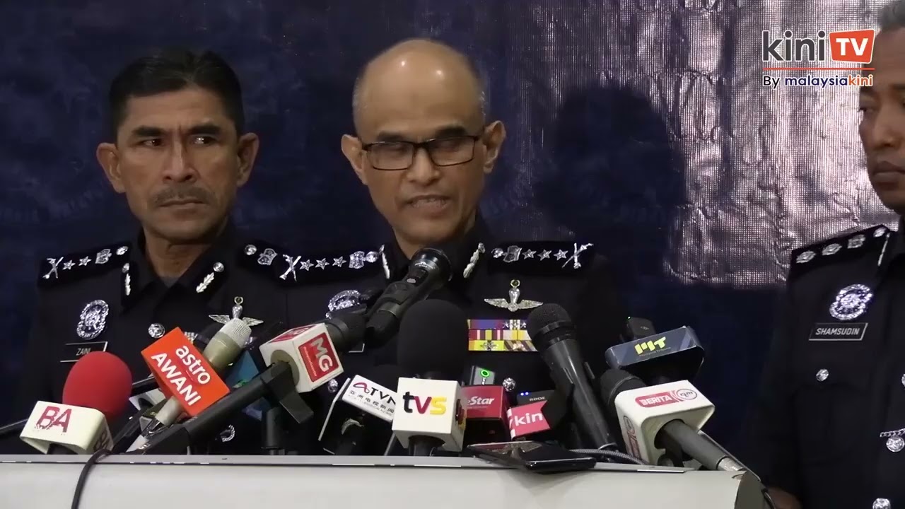 [Full Video] Press conference by Selangor police chief on stabbing case