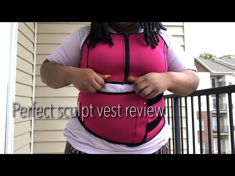 Perfect Sculpt Sweat Vest Size Chart