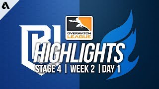 Boston Uprising vs Dallas Fuel | Overwatch League Highlights OWL Stage 4 Week 2 Day 1