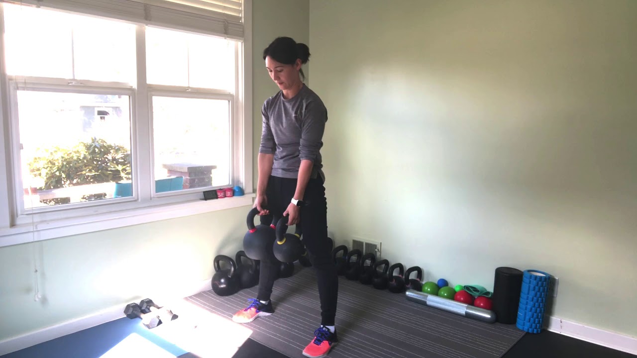 Asymmetrical Load Deadlift - YouTube