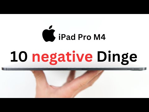 Apple iPad Pro M4! 10 negative Dinge die du wissen solltest bevor du es kaufst!