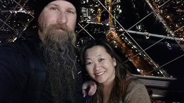 Chris and Ellen in Paris Part 2 Climbing the Eiffel Tower