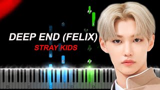 Stray Kids - Deep end (Felix) - Piano Tutorial